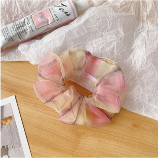 Cột Tóc Scrunchies Caro Lưới