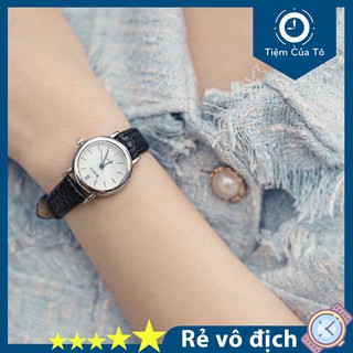 Đồng hồ nữ chính hãng - Đồng hồ nữ Rate dây da cao cấp thời trang mặt tròn