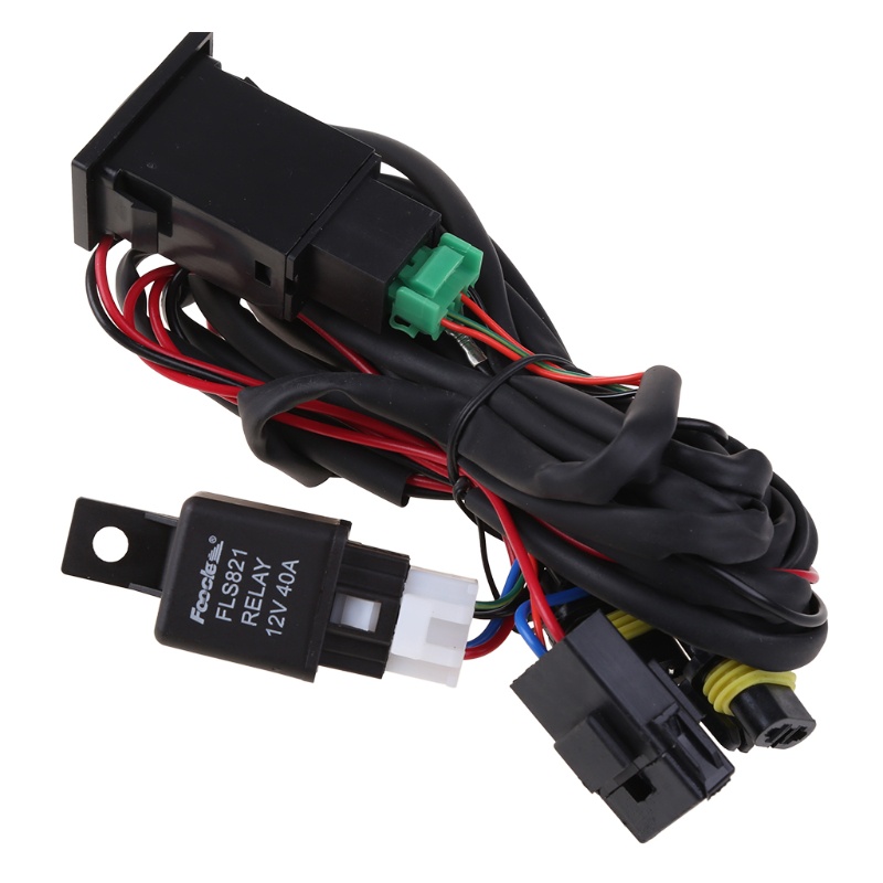 Công Tắc Đèn Sương Mù DC 12V 40A Có Nút Nhấn Thông Dụng Cho Xe Hơi