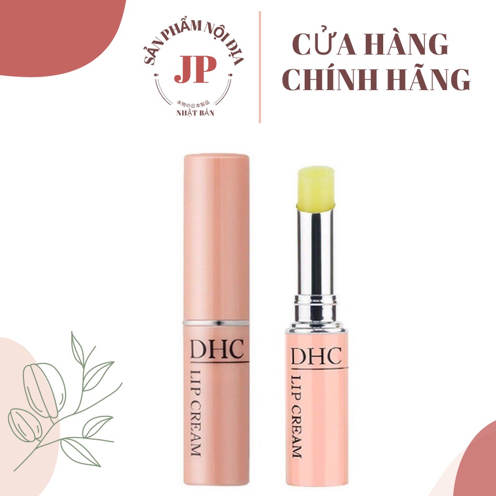 Son dưỡng ẩm môi không mùi, hỗ trợ trị thâm, nẻ môi DHC Nhật Bản