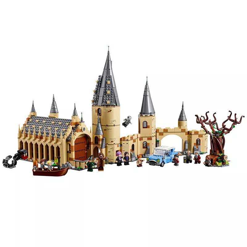 Đồ chơi lắp ráp Harry Movie Potter Bela 11007 16052 Lele 69503 Năm Nhất Của Harry Tại Học Viện Hogwarts
