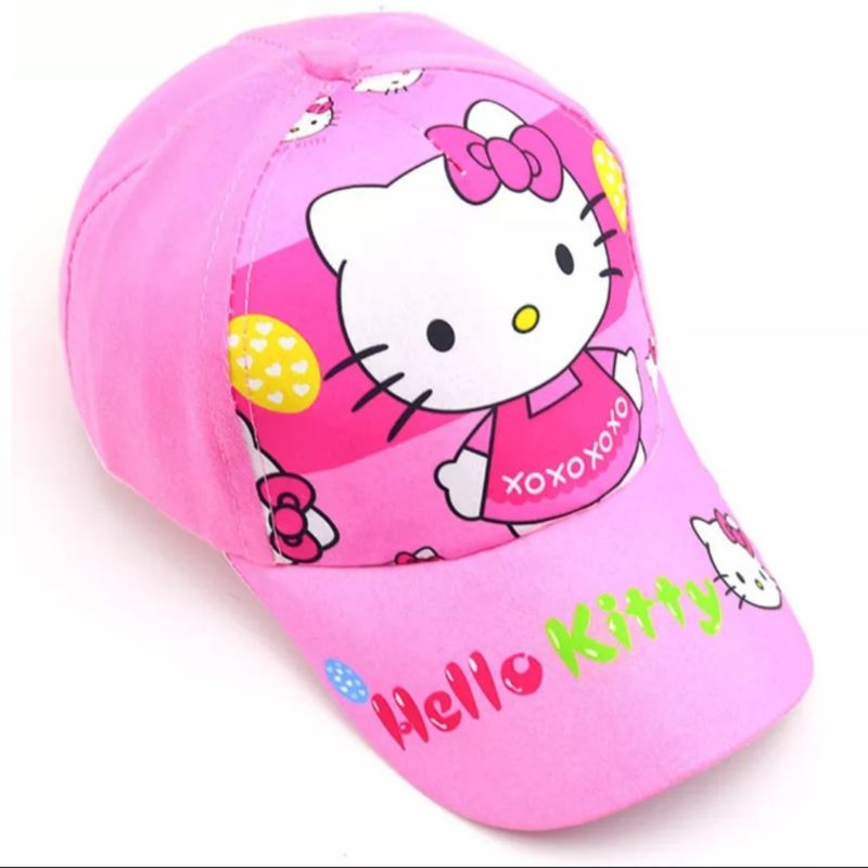 Mũ Nón kết, mũ lưỡi trai cho trẻ em bé gái hoạ tiết hoạt hình ngựa Pony heo Peppa công chúa Elsa cho bé gái