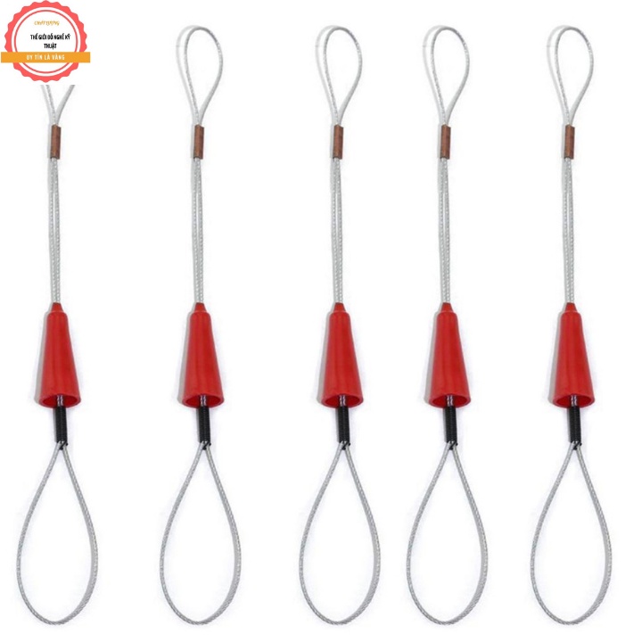 Dây thít dùng để buộc dây điện với đầu dây mồi, giúp việc kéo dây được dễ dàng, rất tiện lợi khi thi công