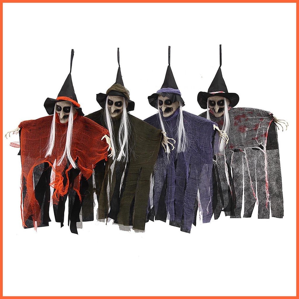 Phù Thủy Đáng Sợ Trang Trí Halloween Với Cánh Tay Có Thể Uốn Cong Cho Nhà Ở / Tiệc Tùng