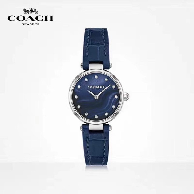 Đồng hồ Coach nữ dây da 𝗖𝗼𝗮𝗰𝗵 𝗛𝗮𝗹𝗲𝘆 - Leather hot trend 2020 – Tibihome