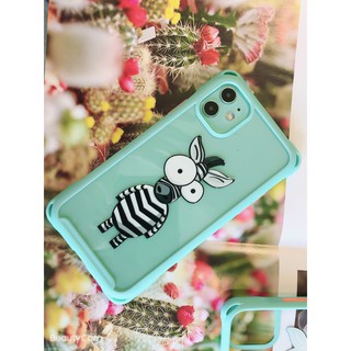 Ốp Lưng IPHONE Viền Xanh Dương Ngựa Vằn Bảo Vệ 4 góc full dòng 6/6s đến 11promax- H Case