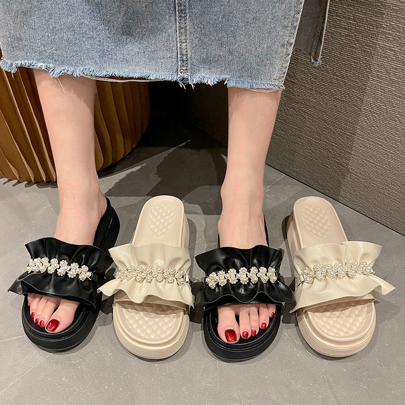 Dép Sandal Đế Dày Phong Cách Mới Cho Nữ