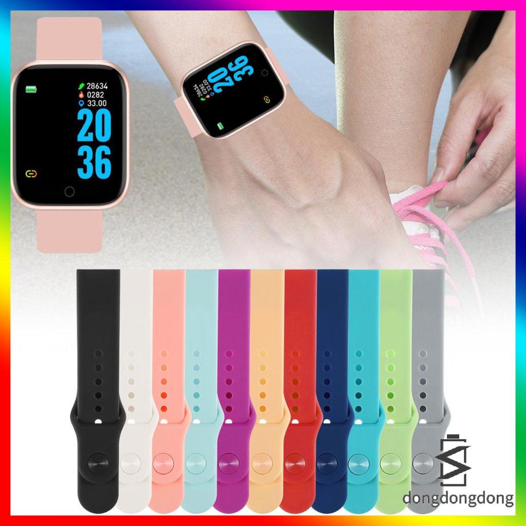 Dây đeo đồng hồ bằng Silicone Y68/D20/D28