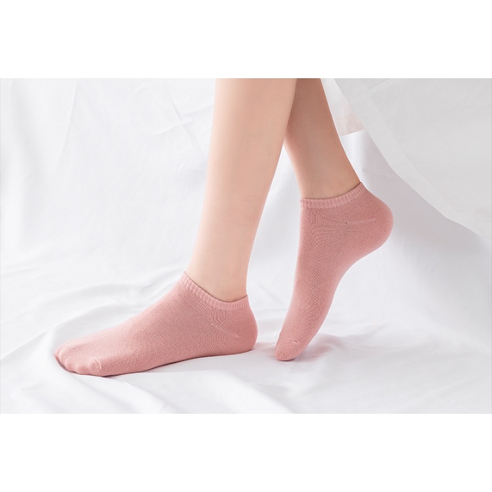Tất cổ ngắn nam nữ chất liệu cotton dày co giãn bốn chiều, thoáng khí chống hôi chân