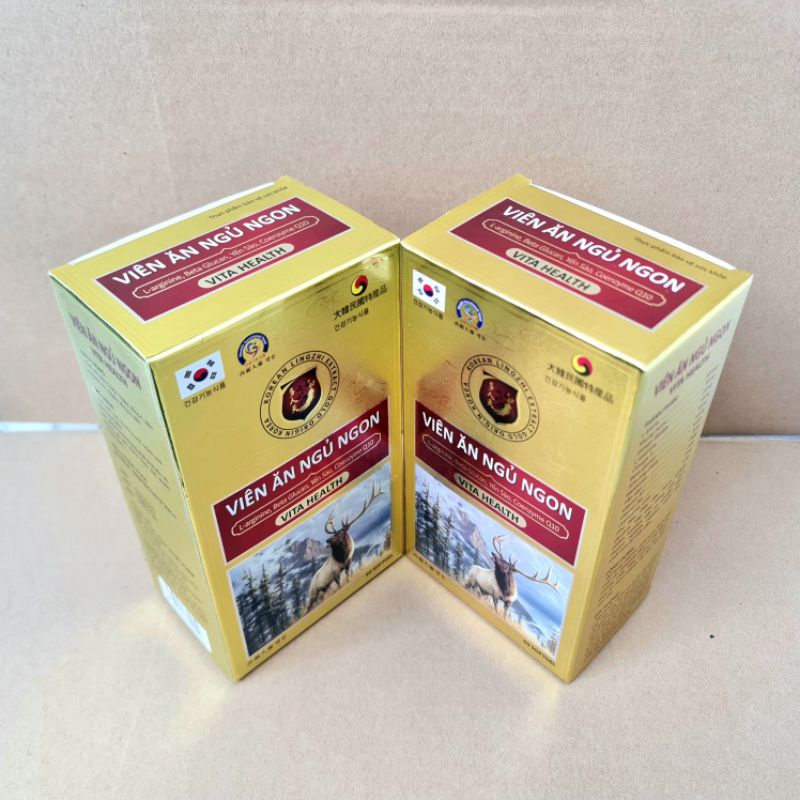 Viên ăn ngủ ngon VITA HEALTH bồi bổ cơ thể, dưỡng tâm an thần - Hộp 60 viên