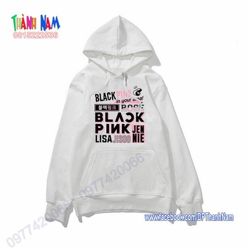 ÁO HOODIE B L A C K P I N K