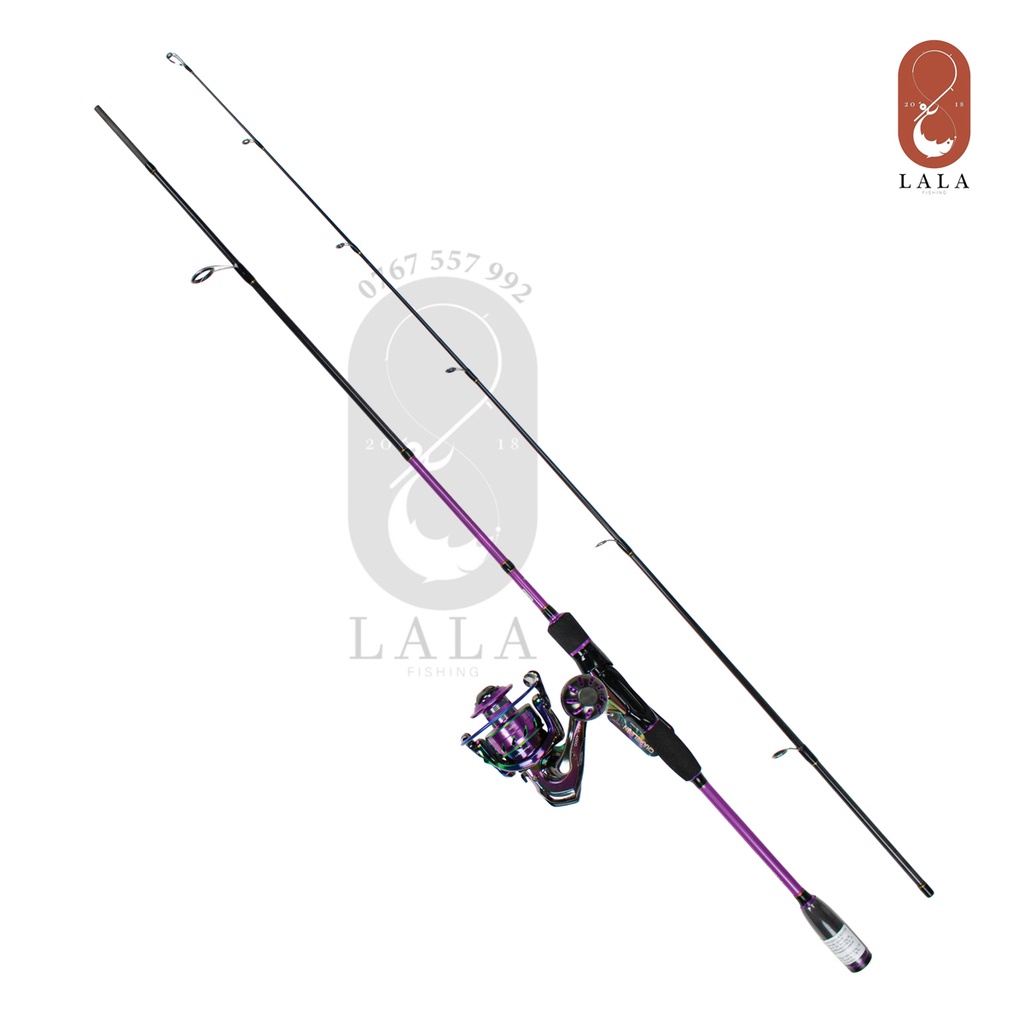 Combo Cần câu máy KW Explorer Lure S M và Máy câu đứng Pioneer Chameleon CML đủ size