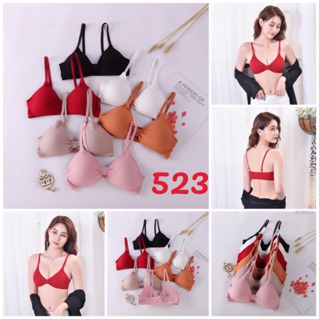HOT NHẤT - ÁO BRA THẮT NƠ GÂN TĂM XINH XẮN