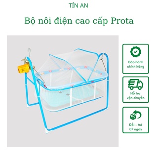 Nôi điện cho bé cao cấp Prota + Tặng bộ đồng hồ ghép hình