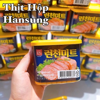 Thịt hộp hansung luncheon meat hàn quốc- hộp 340g - đồ hộp