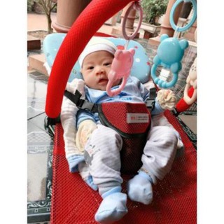 Ghế nhún cho bé, ghế rung cho bé Tặng thanh treo đồ chơi MBPHUNG100