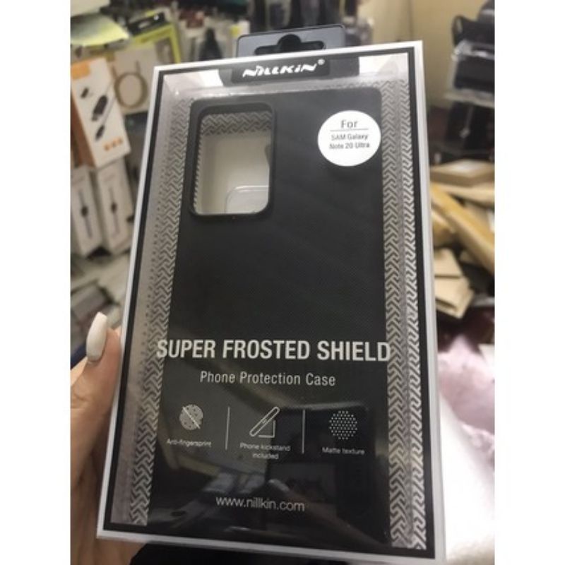 Ốp lưng cho SamSung Galaxy Note 20 Ultra - Note 20 Ultra 5G chính hãng Nillkin dạng sần