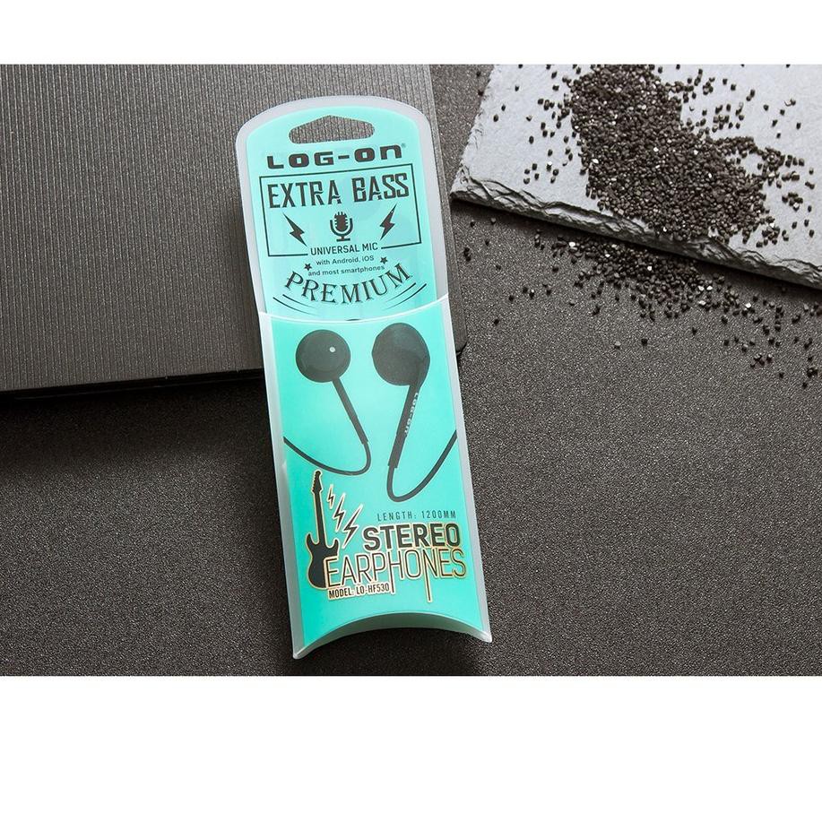 Tai Nghe Nhét Tai Âm Thanh Siêu Trầm Star 5.5 Handsfree Premium Basslo-Hf530 Log-On | BigBuy360 - bigbuy360.vn