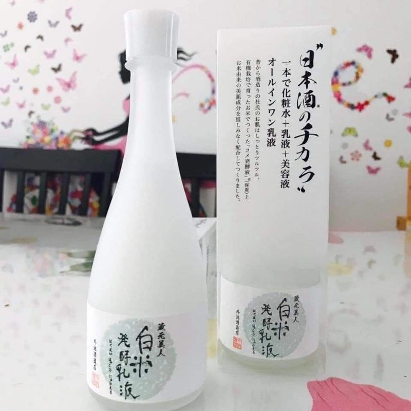 🇯🇵 ✈ Lotion dưỡng da Kuramoto Bijin Sake Lotion 120ml.