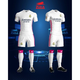 Bộ quần áo bóng đá clb real madrid 2020-2021