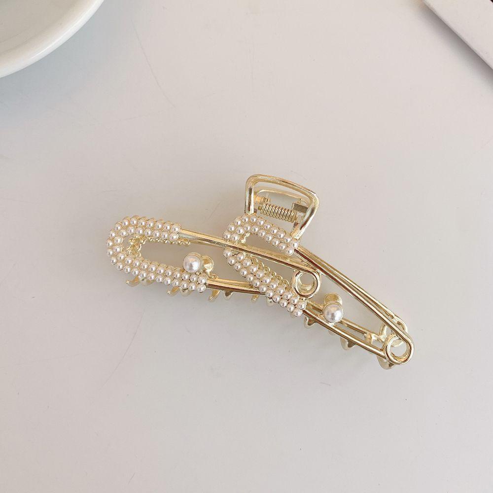 Kẹp Tóc Hình Cá Mập Bằng Kim Loại WMES15H Thời Trang Ngọt Ngào Cho Nữ