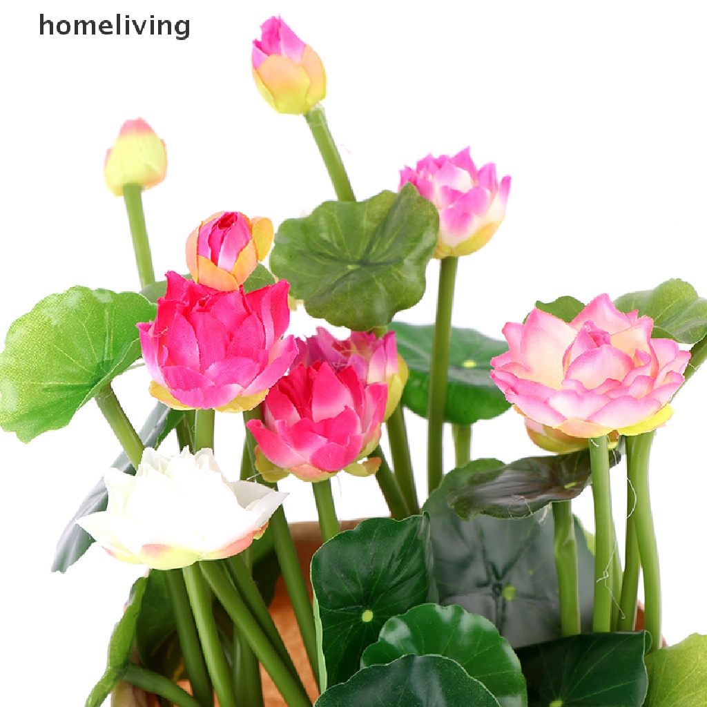 Hoa Sen Giả Trang Trí Nội Thất Đẹp Mắt