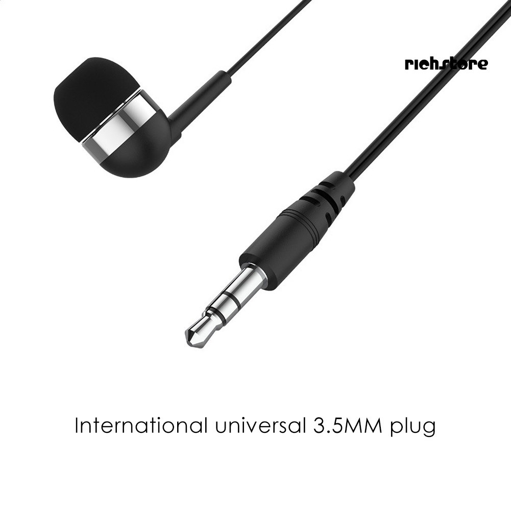 Tai Nghe Nhét Tai Thể Thao Chống Ồn Jack 3.5mm