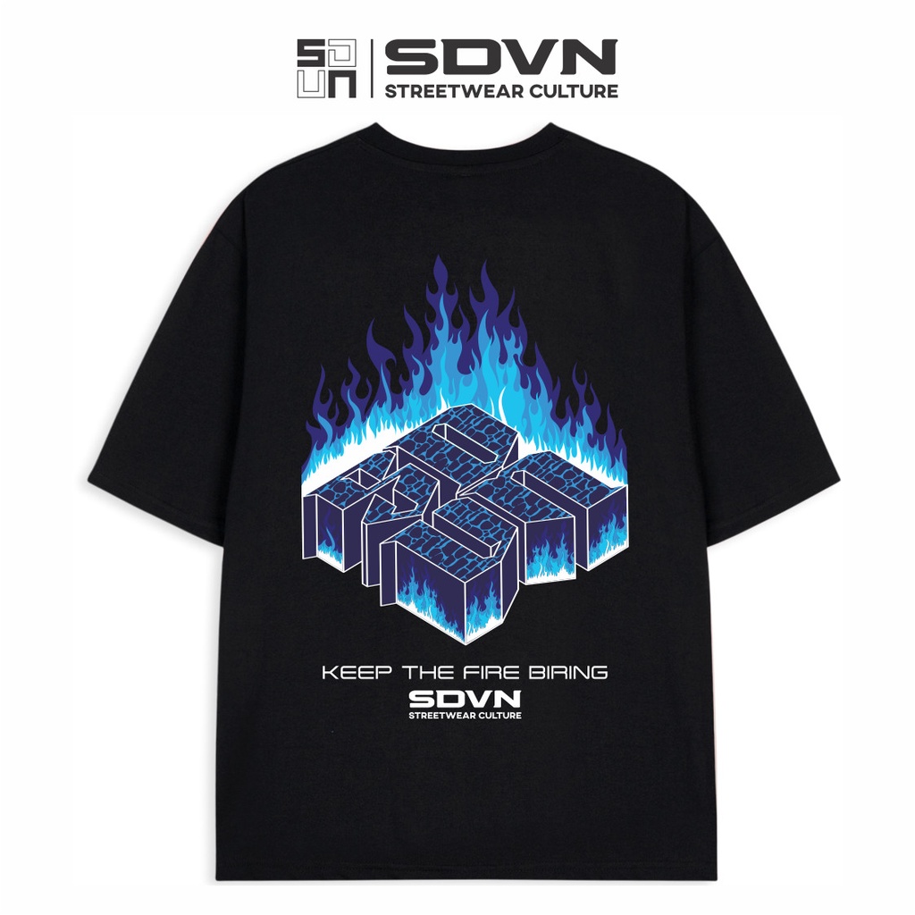 Áo Thun Unisex Nam Nữ SDVN BIRING