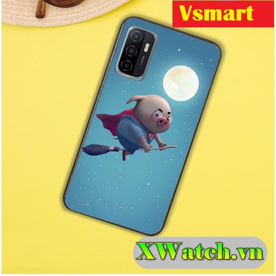 Ốp lưng dẻo TPU Vsmart Star 5 Vsmart Joy 3 Vsmart Active 3 Vsmart Star 3 Vsmart Star 4 Vsmart Live 4 in hình Heo P6