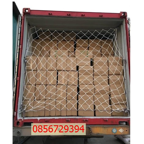 Lưới chắn container , lưới bảo vệ hàng hóa chắn trước cửa thùng xe tải