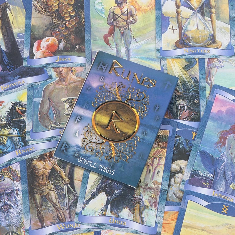 Runes Oracle Card Game Bộ Thẻ Bài Tarot Độc Đáo Chất Lượng Cao