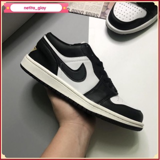 Giày Jordan🏆FREESHIP🏆 Low Cổ Thấp Màu Đen Trắng