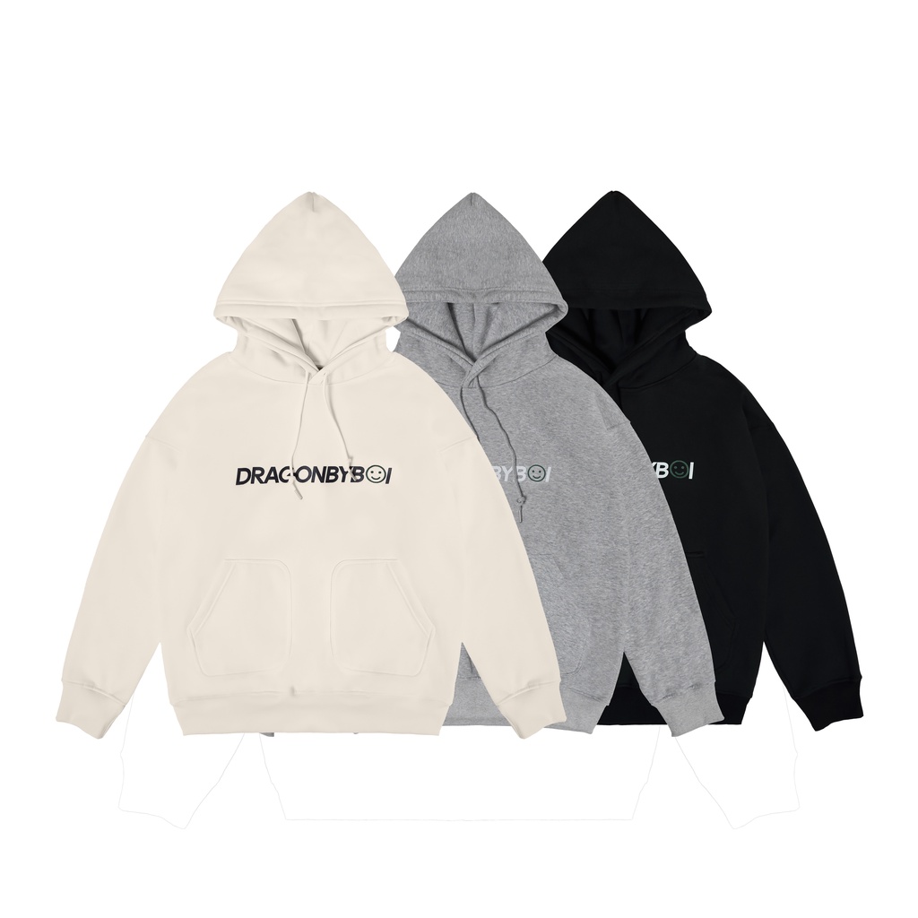 ÁO KHOÁC NỈ HOODIE BASIC 3 TÚI độc đáo, Unisex Nam Nữ form rộng, tay phồng, cao cấp - Hoodie local DRAGONBYBOI