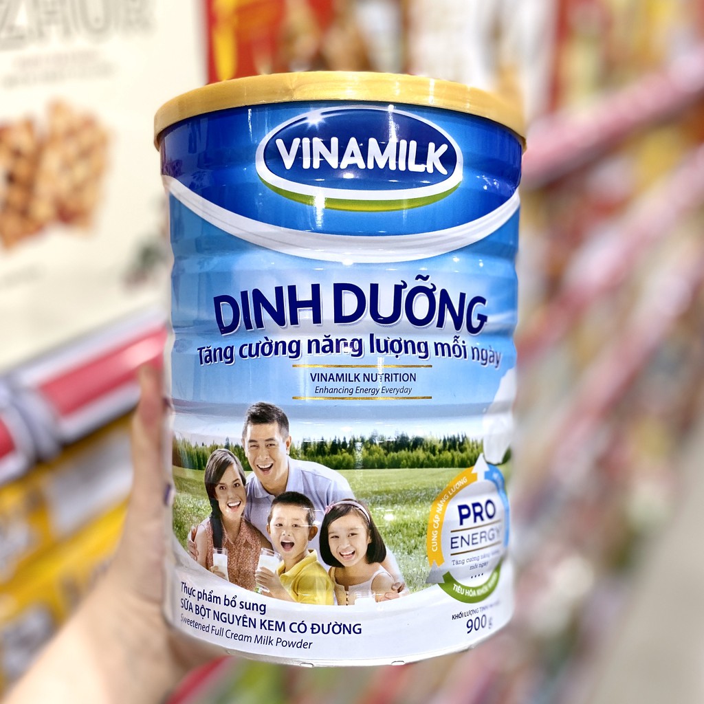 Sữa nguyên kem có đường Vinamilk Dinh Dưỡng 900g