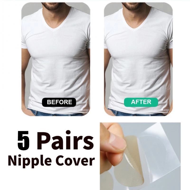 Set 5 Cặp Miếng Dán Che Nhũ Hoa Cho Nam