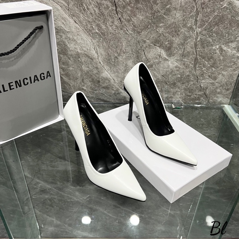Cao Gót Balenciaga 2 Màu Trắng Đen Full Size 35-39