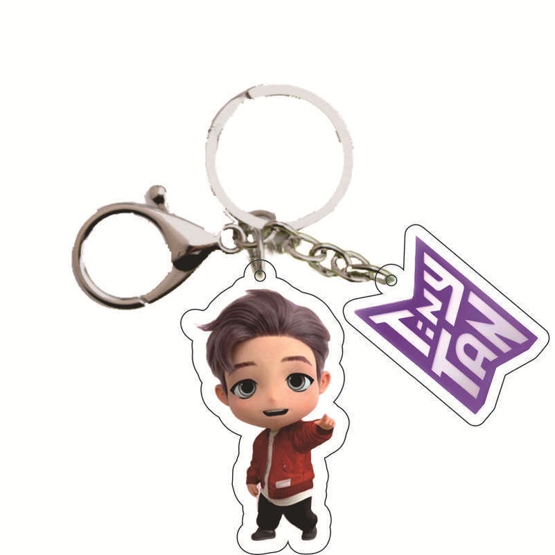 Móc khóa acrylic hình nhóm nhạc BTS- Mẫu 3