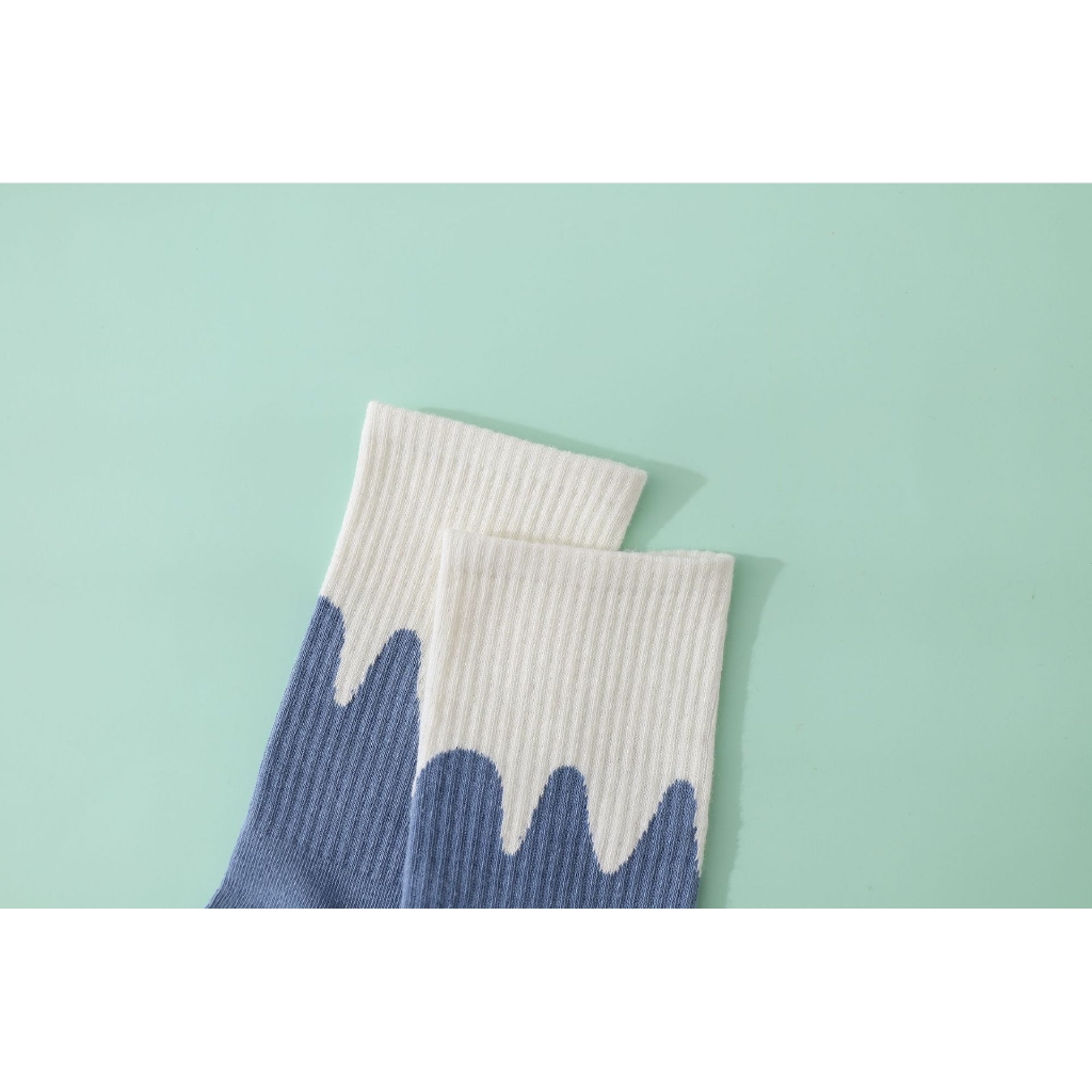 Vớ cotton màu sắc ngọt ngào thời trang cho nam và nữ