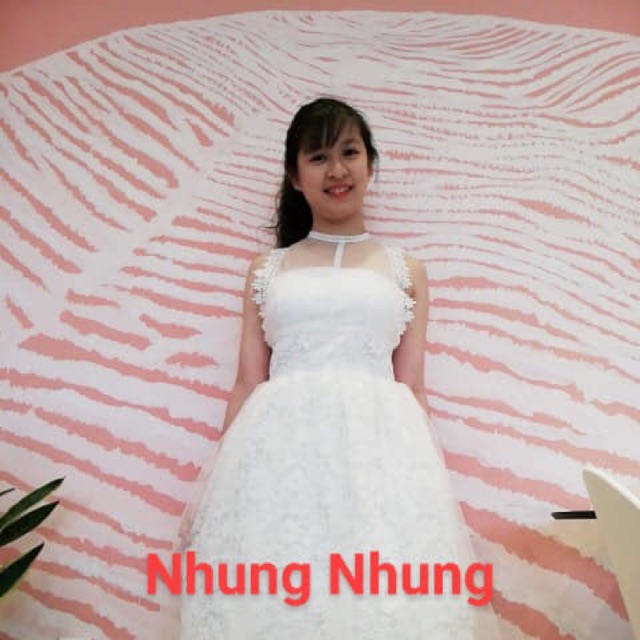 Ảnh thật đầm công chúa siêu xoè