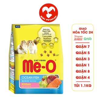 Thức Ăn Cho Mèo Con Hạt Me-O Kitten 1.1Kg Vị Cá Biển - Miki Petshop