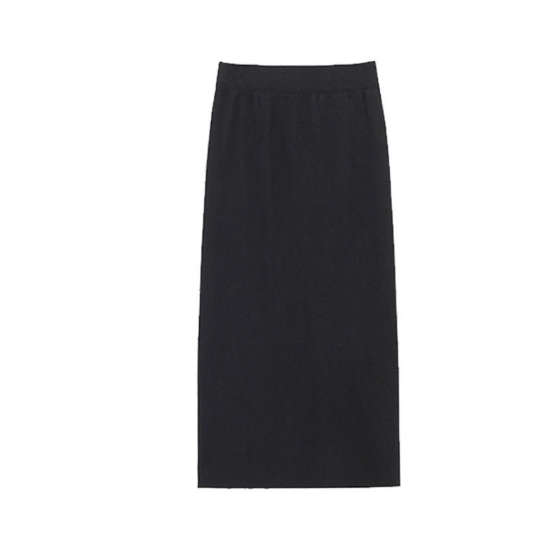 Set áo hoodie giả lông dày + chân váy ngắn thời trang nữ