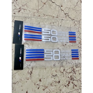 Miếng Dán Trang Trí Cửa Sổ Kỷ Niệm 50 Năm Dành Cho BMW E46 E90 E60 E39 E30 F10 E36 F20 E92 E97 X5 E70 E53 E91 F31 E30 X3 E83 G30 G10