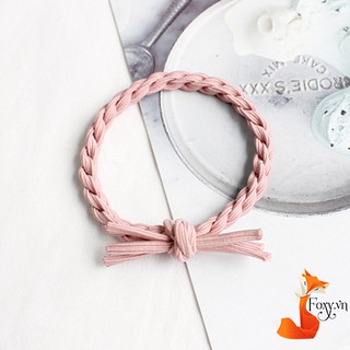 Cột tóc dây xoắn Handmade phong cách Hàn Quốc Foxy