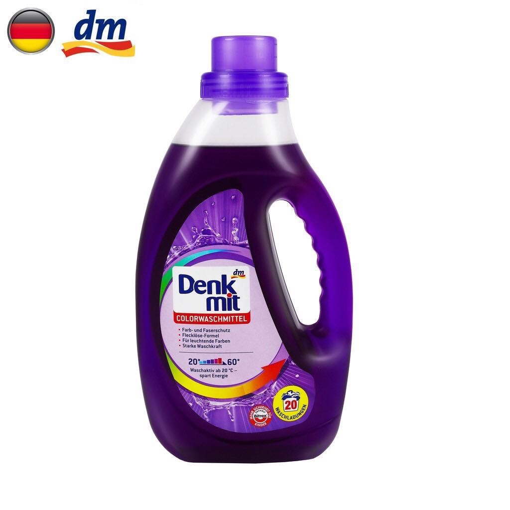 Nước giặt quần áo Denkmit 1100ml - Nhập khẩu Đức