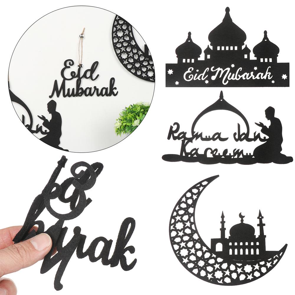 Thẻ Treo Trang Trí Họa Tiết Eid Mubarak Phong Cách Hồi Giáo Độc Đáo DIY