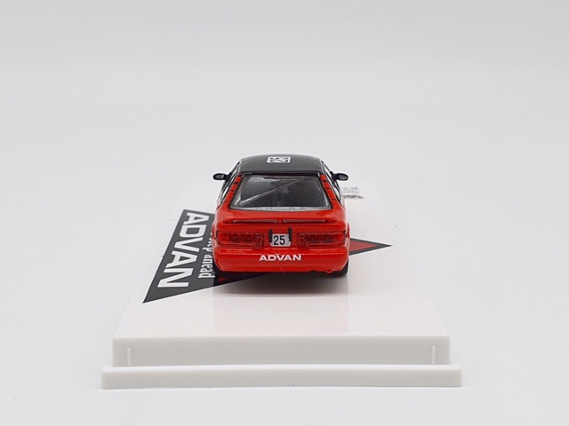 Xe Mô Hình Toyota Corolla Levin AE92 JTCC 1990 Div.3 Champion 1:64 ( Đỏ Advan )