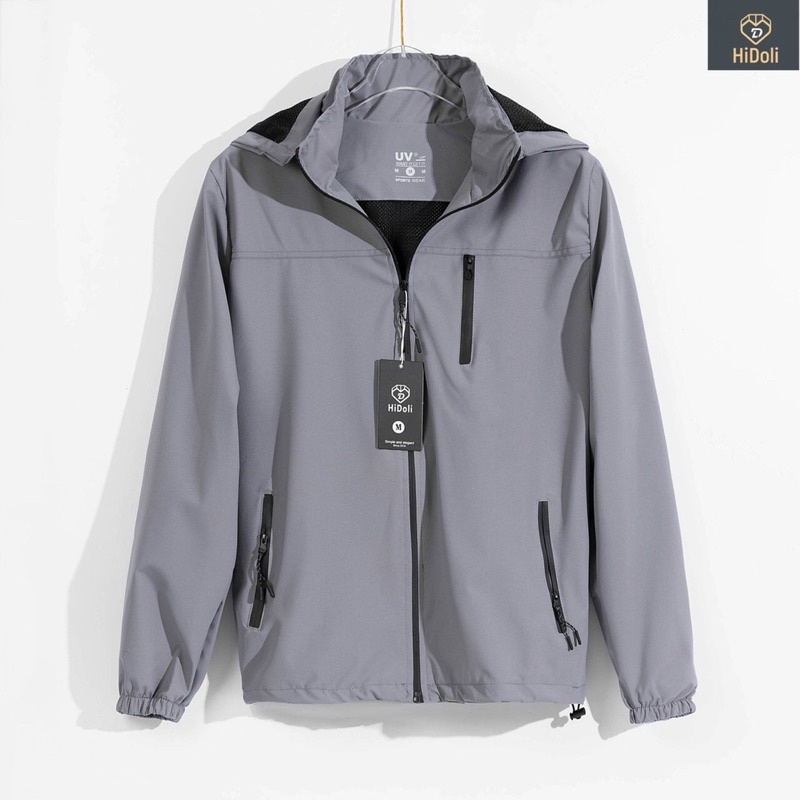 Áo gió cao cấp 2 lớp chống nước, chống UV, chống nắng, chống gió nam nữ tráng bạc thời trang mẫu mới