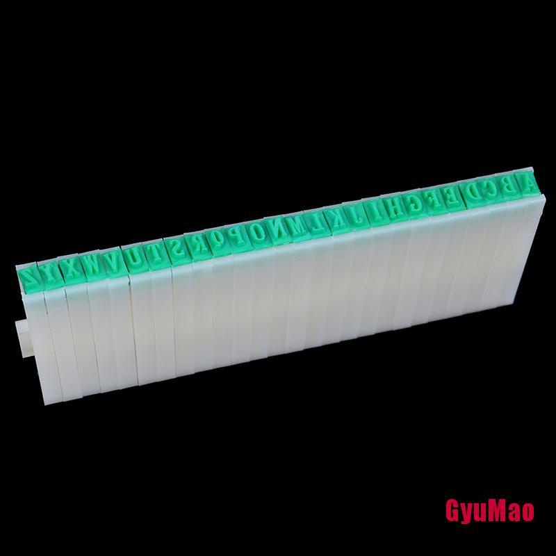 1 Set Con Dấu Chữ Cái Tiếng Anh Và Số Bằng Cao Su Dùng Làm Đồ Thủ Công Diy