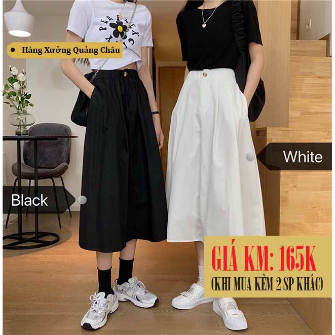 [SẴN] Chân váy Midi Ulzzang Quảng Châu VVD12