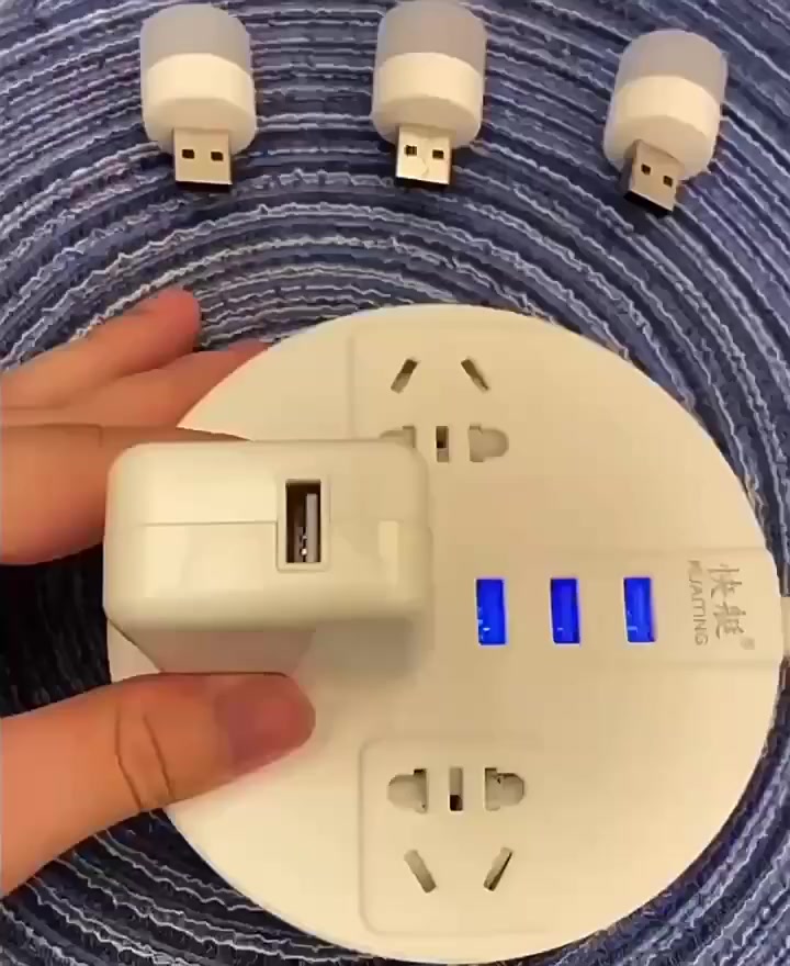 [Hàng Có Sẵn] Đèn Led Cầm Tay Usb Đèn Ngủ Mini Đèn Tròn Nhỏ Đèn Điện Di Động Máy Tính | BigBuy360 - bigbuy360.vn